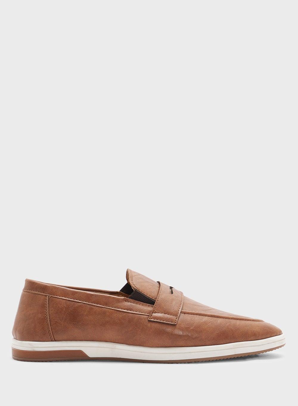 Tan Ak2025 61 Handcrafted Casual Loafers - Men's Essential - Image 1
