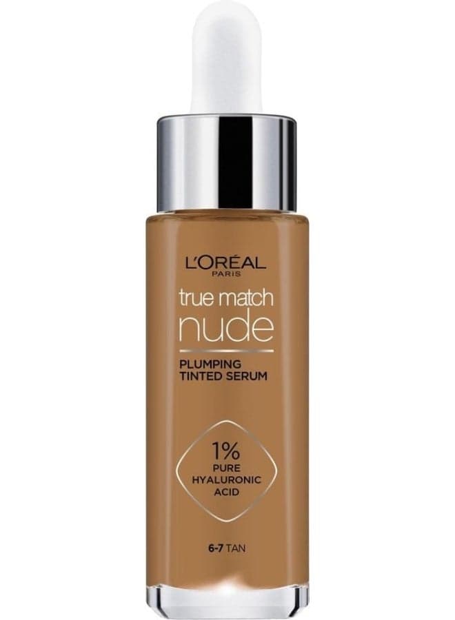 L'Oréal Paris Shade 6-7 Tan Plumping Tinted Serum - Image 1