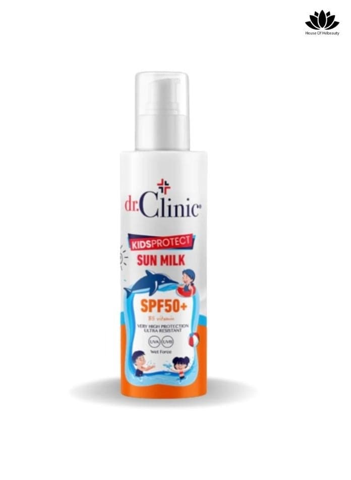 Dr. Clinic Kids SPF 50 Sun Milk - Hydration & Protection - Image 1