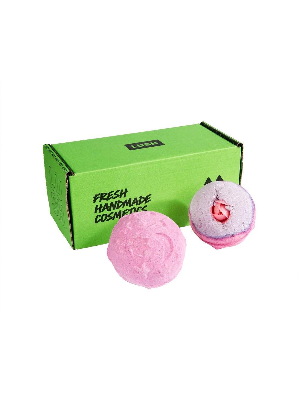 Lavender & Jasmine Bath Bomb Duo Set - Image 1