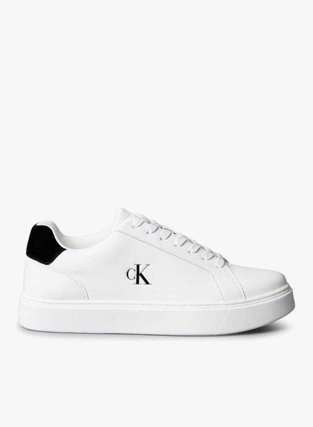 Athena Bright White/Black Low Top Sneakers Ym0Ym0143501W - Image 1