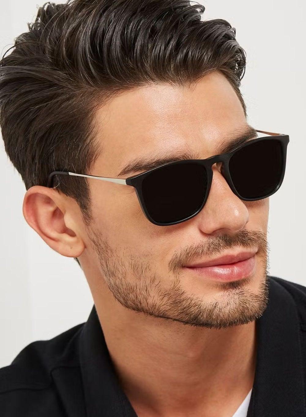 Robert Wood Polarized Wayfarer Sunglasses - Men's Essential - Image 1