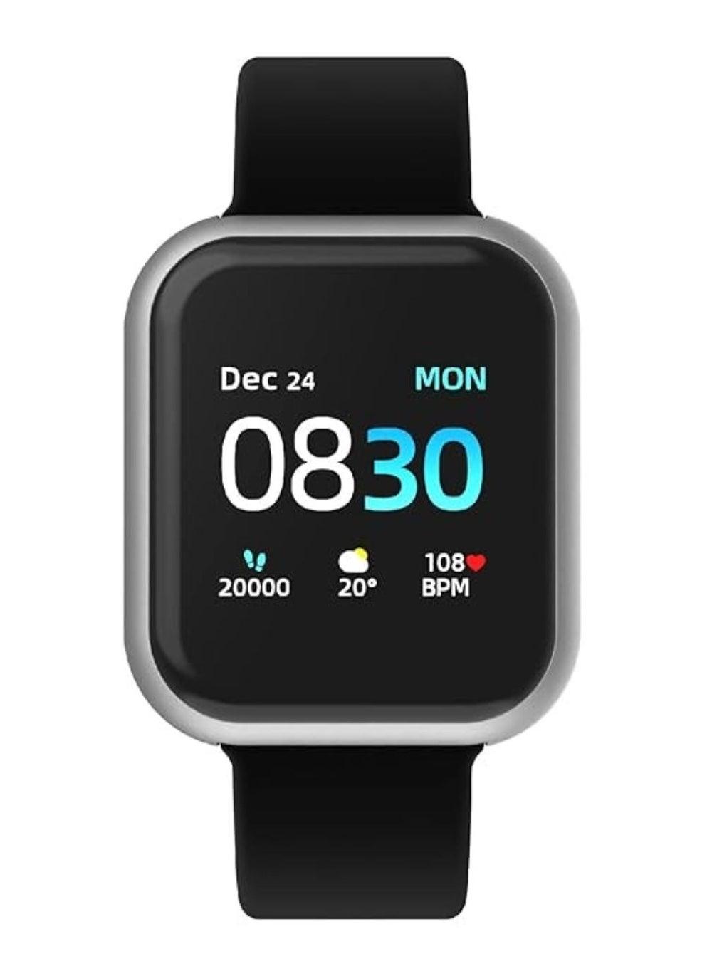 iTouch Air 3 Silver/Black Smartwatch - Stay Connected Elegantly - Image 1