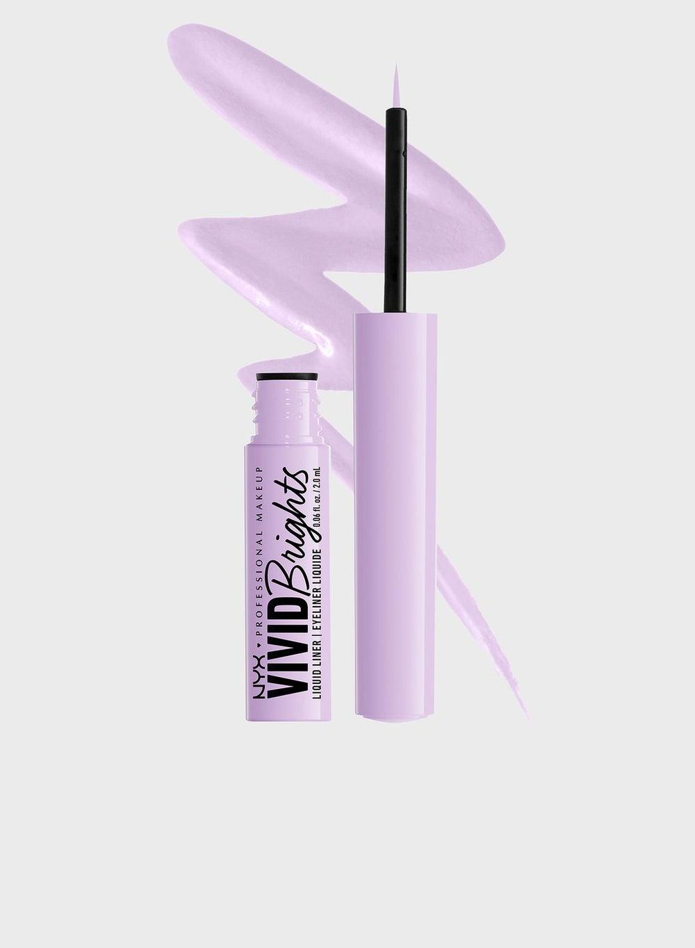 Lilac Link Vivid Brights Liquid Eyeliner - Bold Matte Finish - Image 1