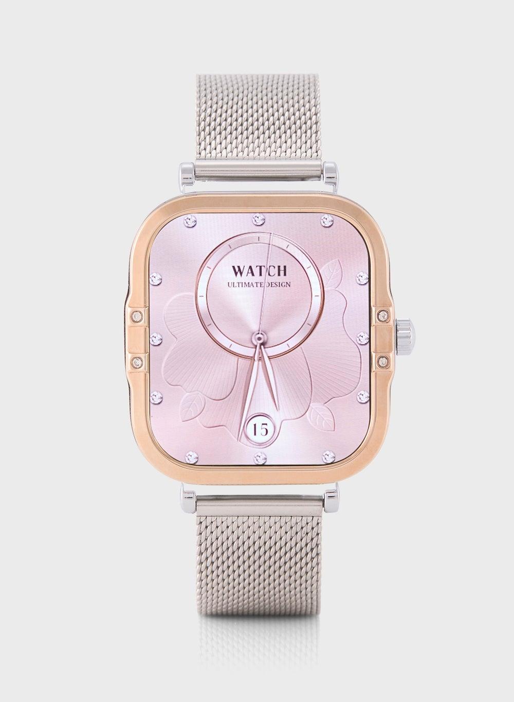 Ginger Amoled Women's Smart Watch: Health and Connectivity - Image 1