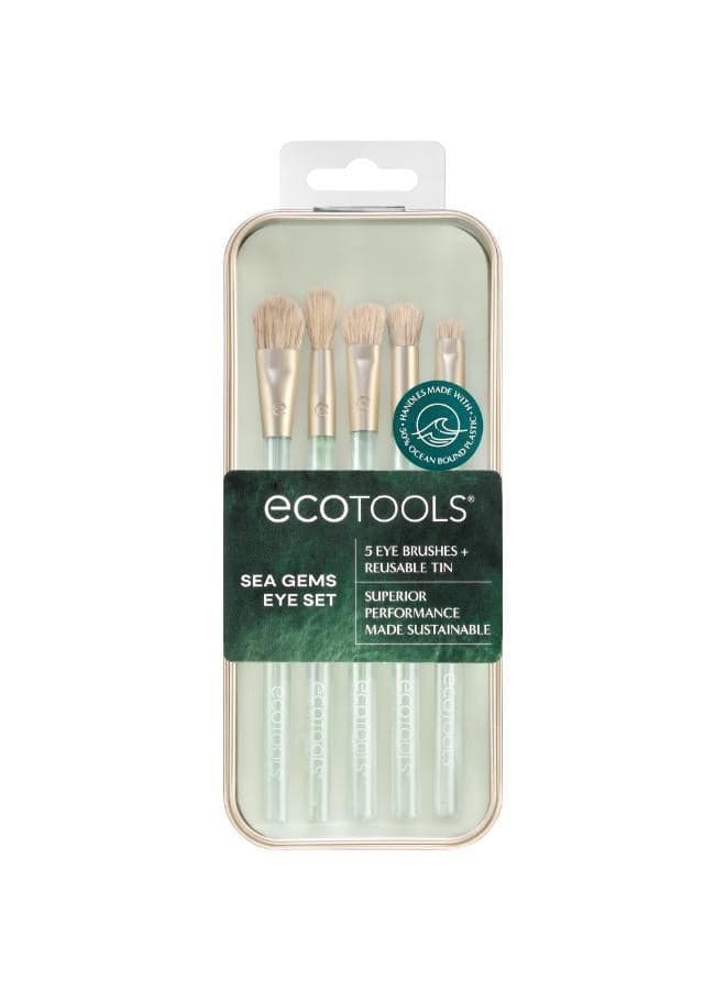 ET Sea Gems Eye Makeup Brush Collection - Image 1