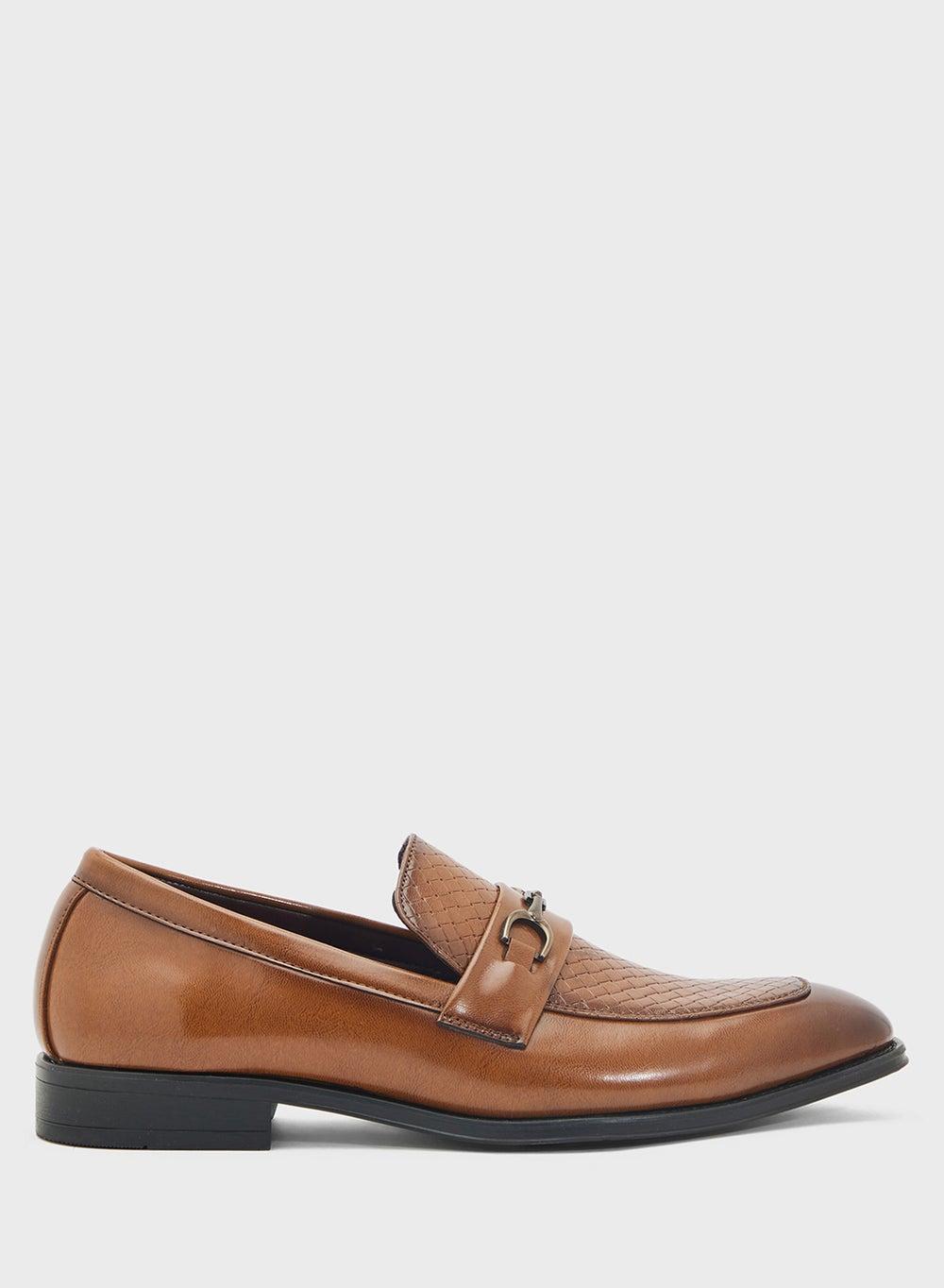 TSM 2025 48 Light Brown Classic Formal Loafers - Image 1