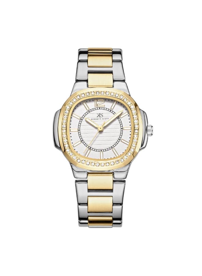 KENNETH SCOTT K24507-TBTW Elegance Analog Watch - 38mm - Image 1