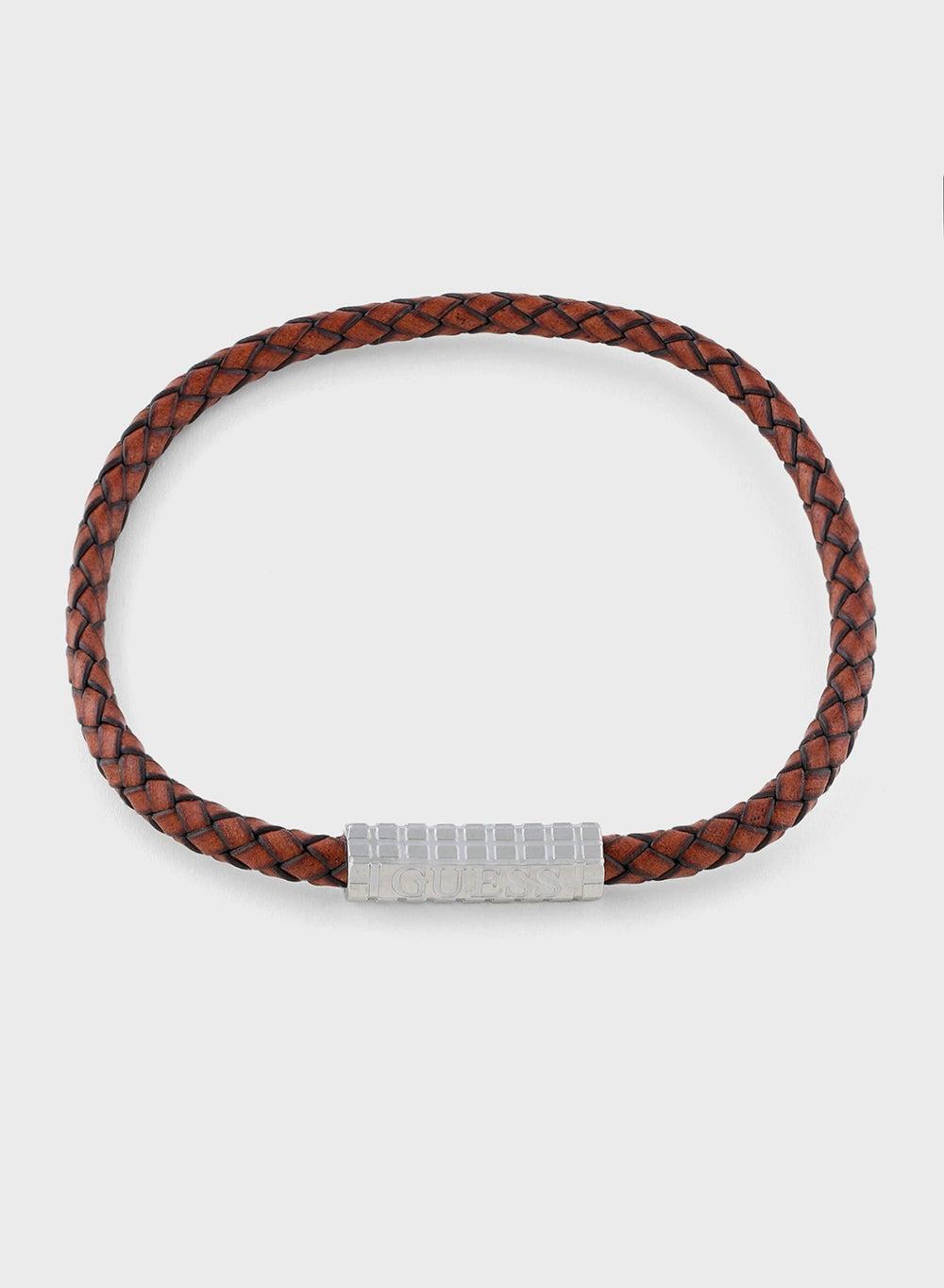 GUESS Jumb02141Jwstcgl Elegant Men's Braided Bracelet - Image 1