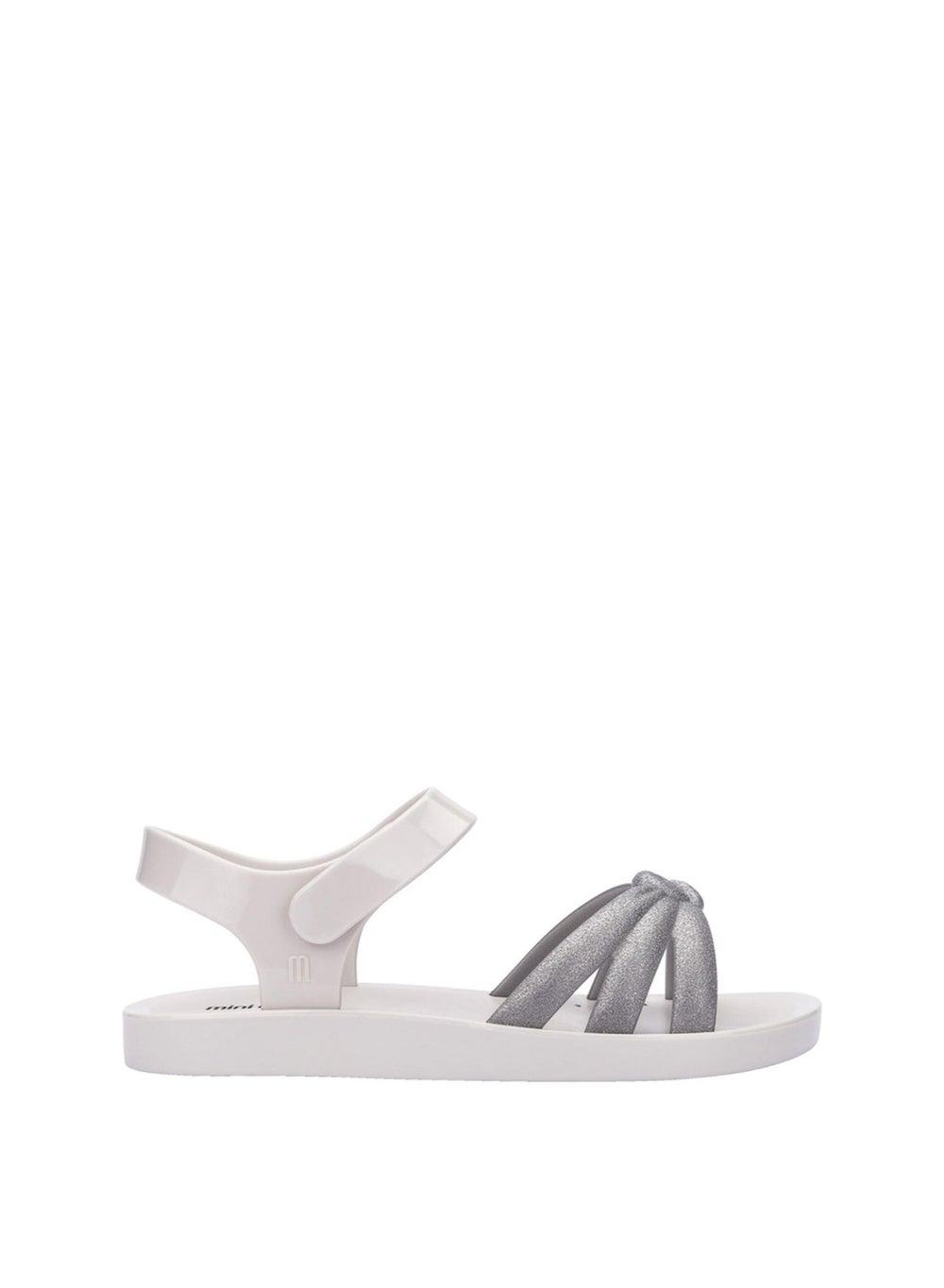 MINI MELISSA PRECIOUS INF Sparkling White Sandals - Image 1