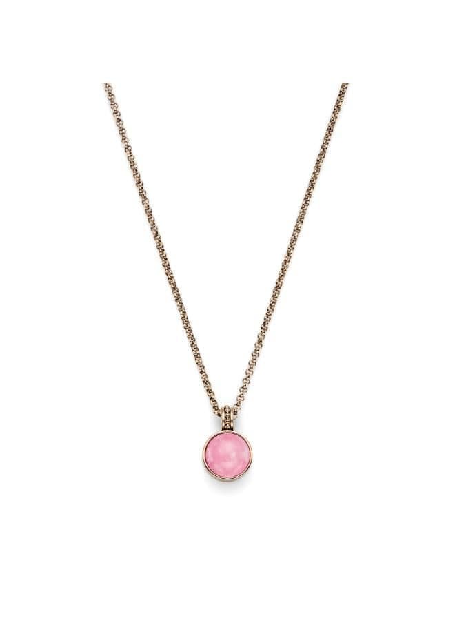OLIVIA BURTON Modern Classics: Long Purple Agate Necklace - Image 1