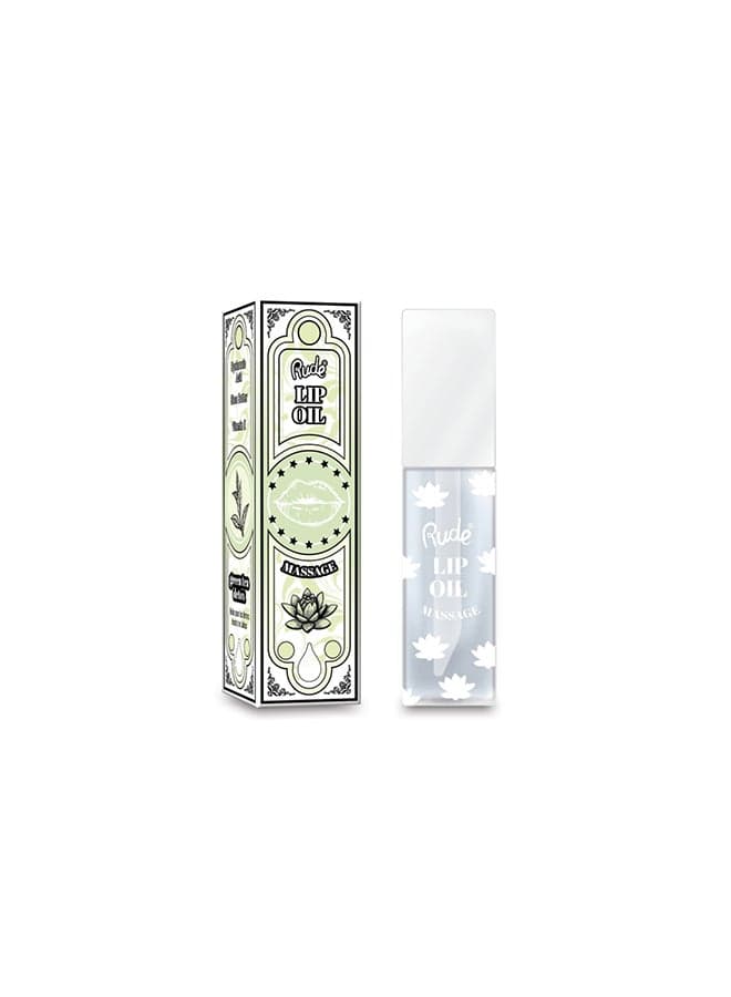Green Tea Detox Massage Lip Oil - Luscious Lips Await - Image 1