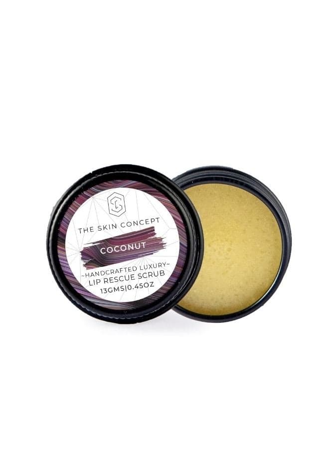 Skin Concept Coconut Lip Rescue Scrub - Handcrafted Elegance - Image 1