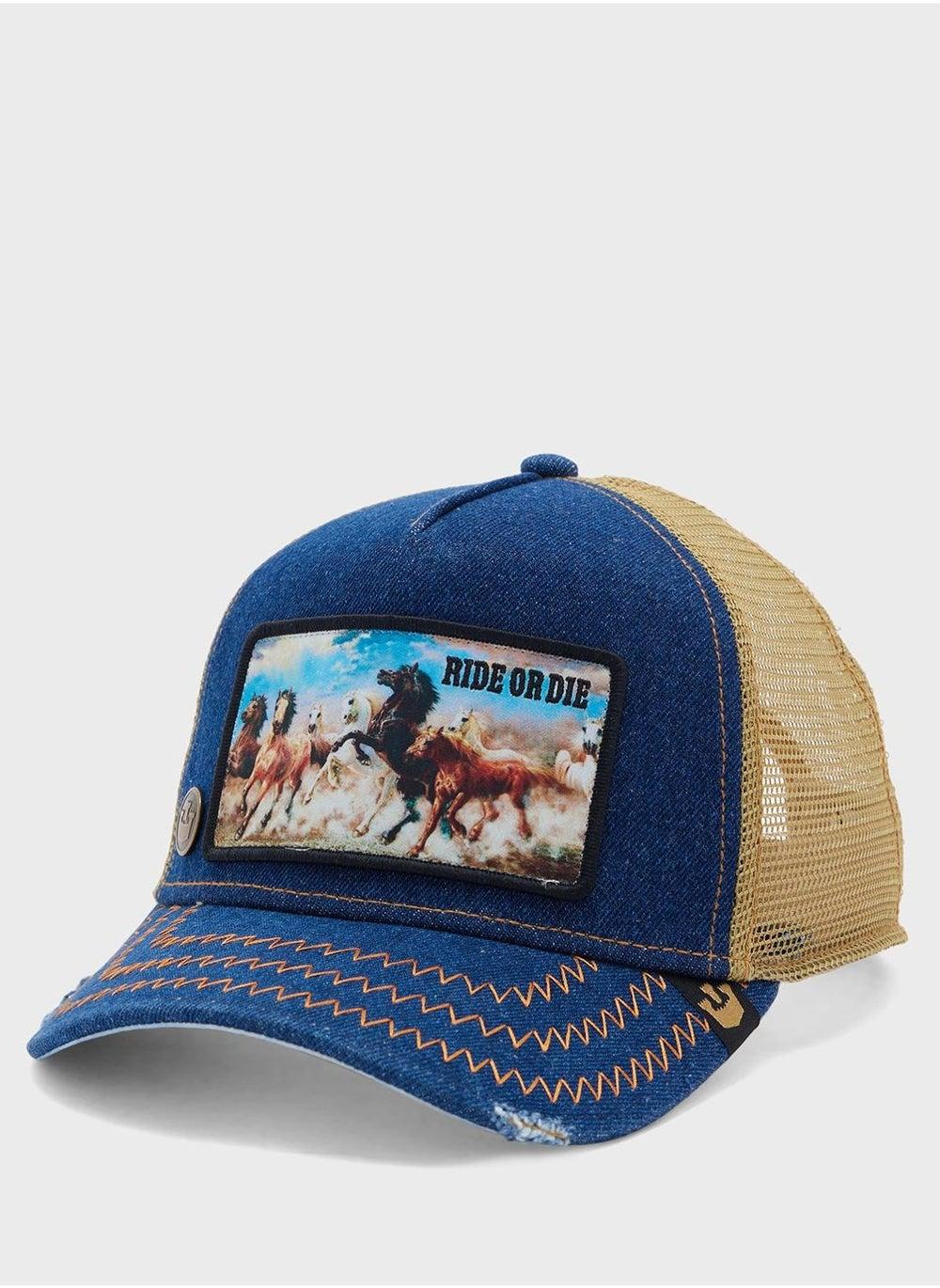 Goorin Bros. Rodeo 21D302D13 Curved Peak Adventurer’s Cap - Image 1