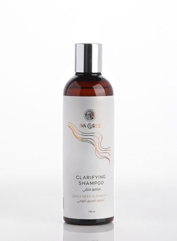 Iva Curls Clarifying Shampoo 250ml - Gentle Deep Cleanse - Image 1