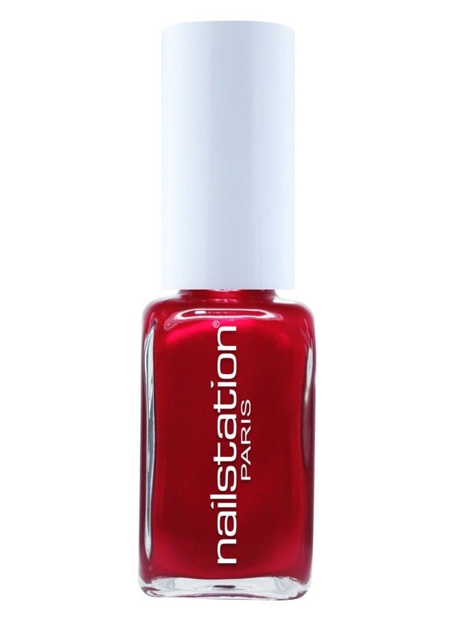 Vie Privée Shimmer Glossy Red Nail Polish - Luxury Finish - Image 1