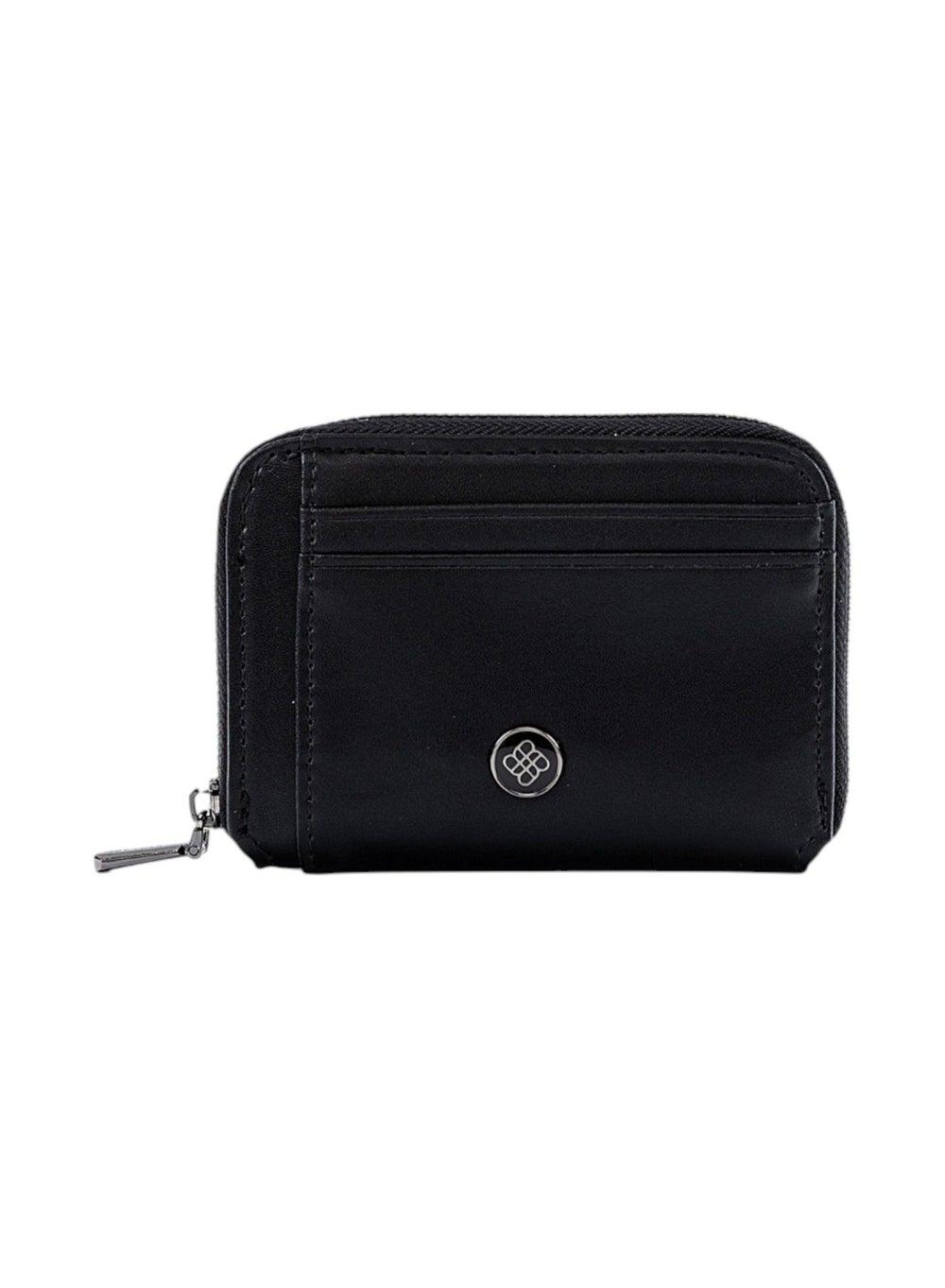 Bata Zip Elegance: Sleek Card Holder Wallet - Image 1