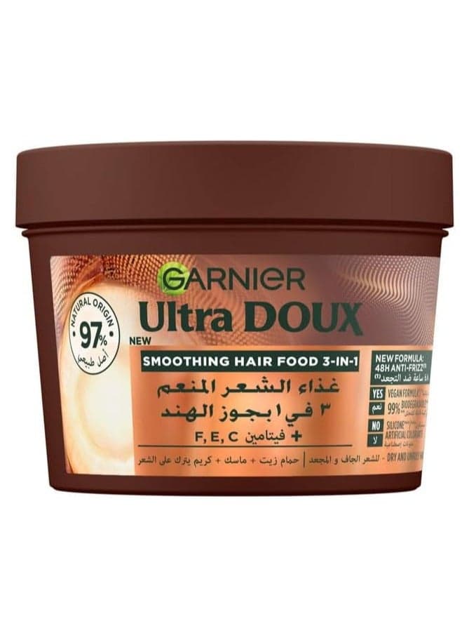 Garnier Coconut Macadamia Hair Smoothing Mask - Image 1