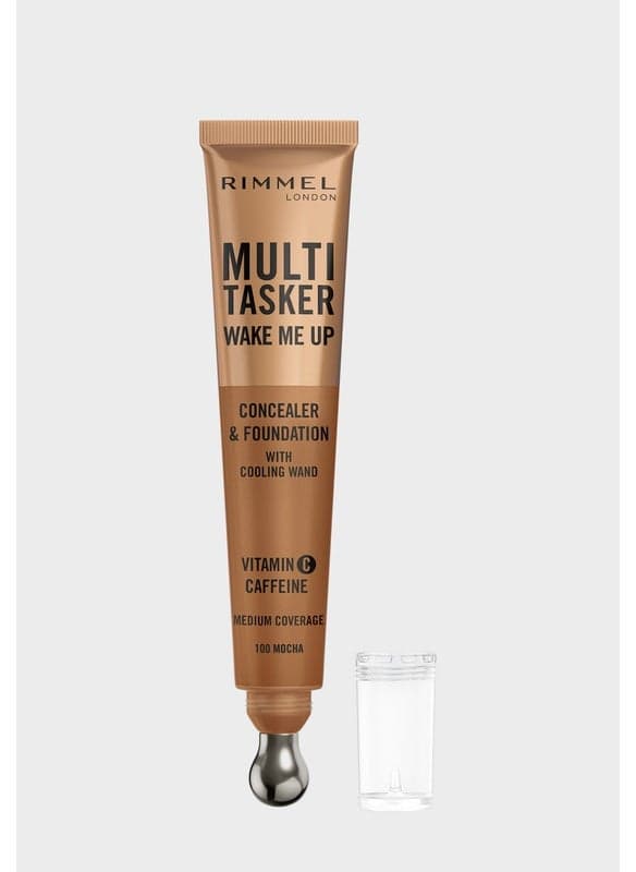 Rimmel Multi-Tasker in Mocha - 100, Radiant 20ml Duo - Image 1