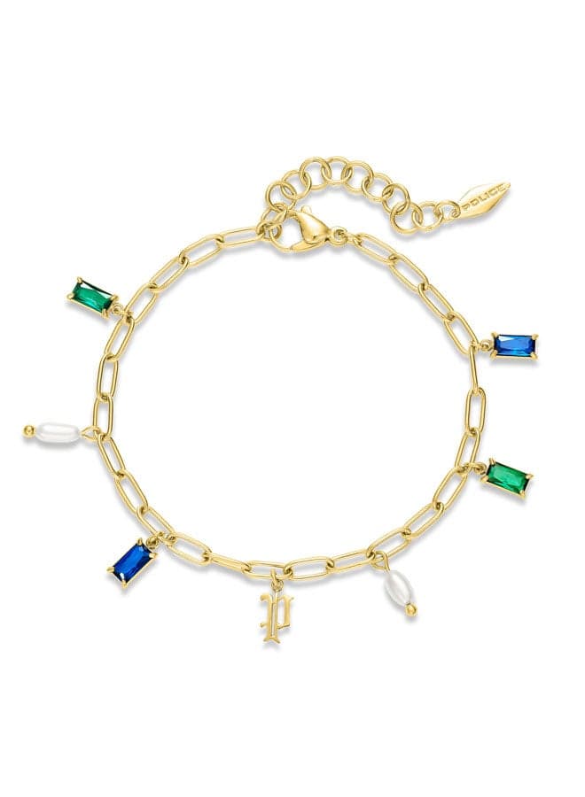 POLICE Ayara Women's Multi-Crystal Charm Bracelet - Image 1