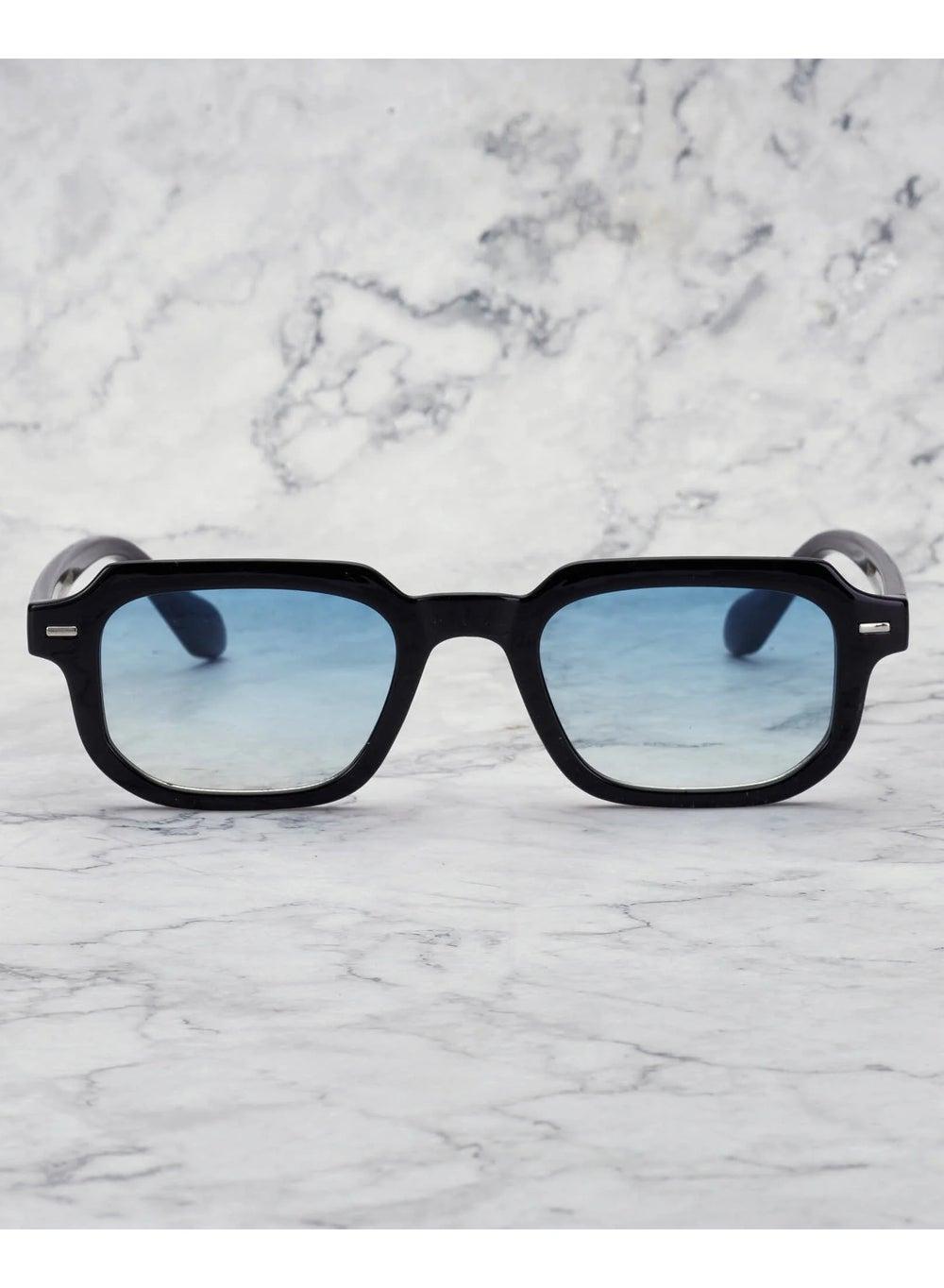 Explicit Poets EDDIE Gradient Blue Unisex Sunglasses 48EP2 - Image 1