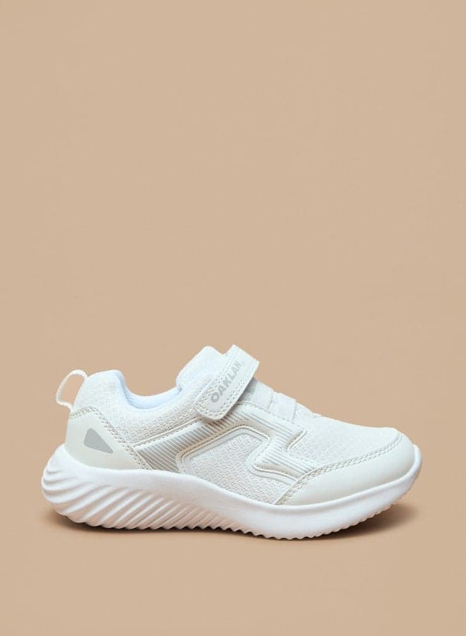 Jd23011Gjwhite Elegant Textured Sneakers for Girls - Image 1