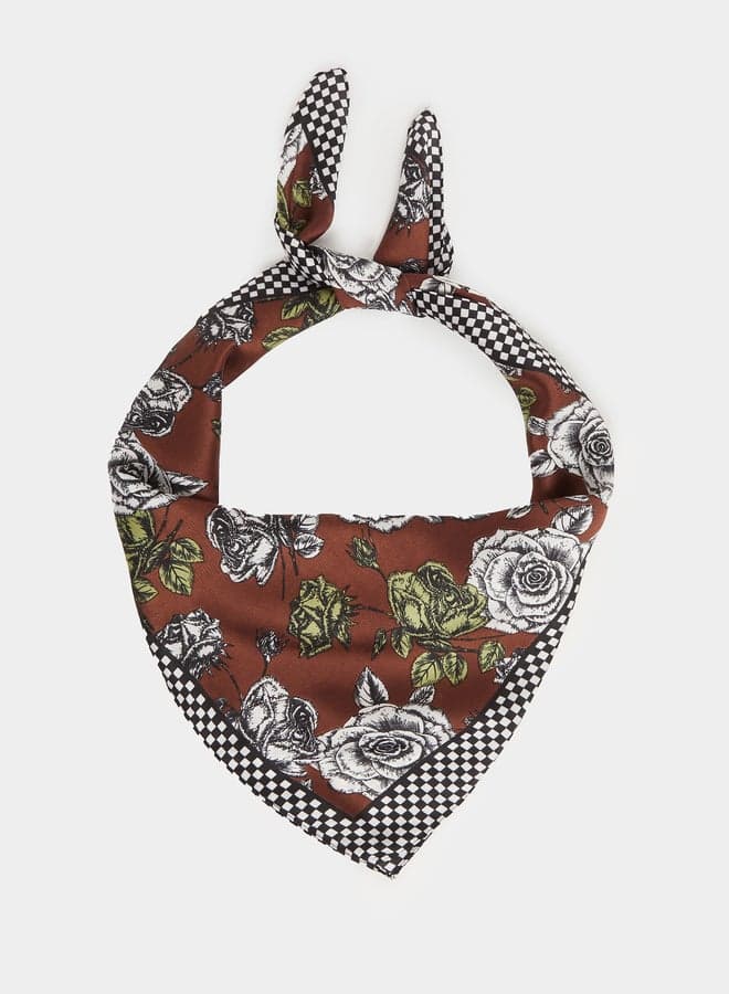 Styli Floral Elegance Scarf - Blossom in Style - Image 1