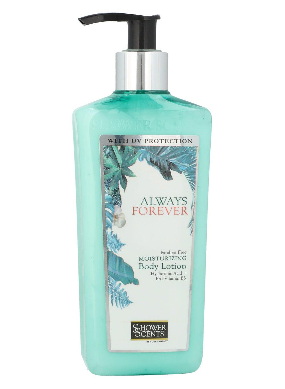 Shower Scents Always Forever Moisturizing Lotion 312ml - Image 1