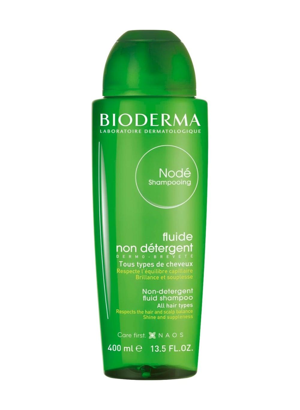 Node Fluid Shine Enhancing Shampoo 400ml - All Hair Types - Image 1