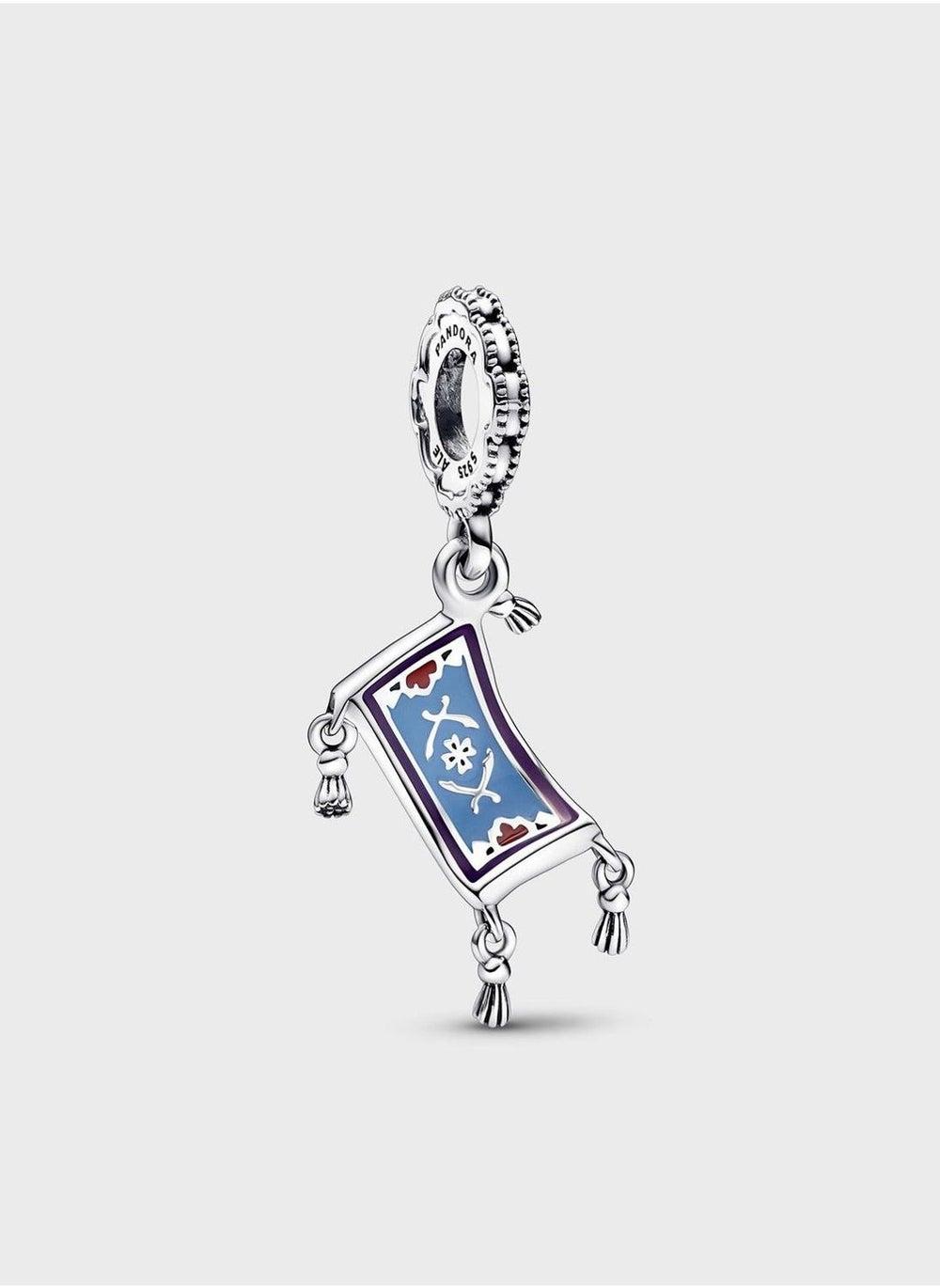 Enchanted Disney Aladdin Magic Carpet Sterling Silver Charm - Image 1