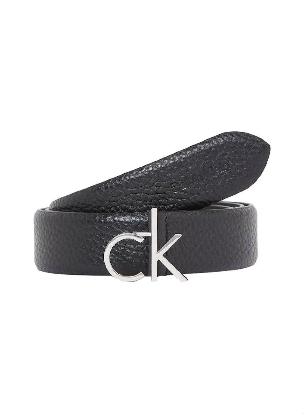 CALVIN KLEIN CK Logo Leather Belt - Timeless Elegance - Image 1