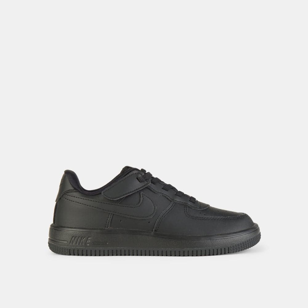 Nkih4498 001 - Kids' Force 1 Low EasyOn Black Sneakers - Image 1