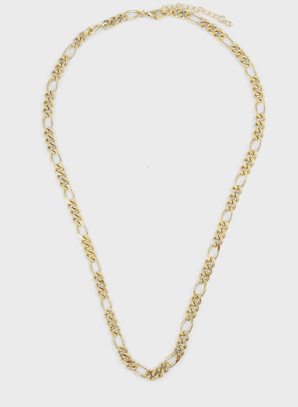 Fashionbox Cara 18k Gold Plated Braided Chain Necklace - Image 1