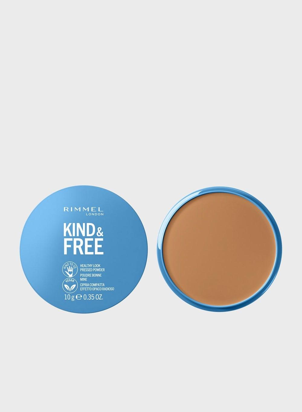 Rimmel Kind & Free Talc-Free Pressed Powder – 040 Tan, 10g - Image 1