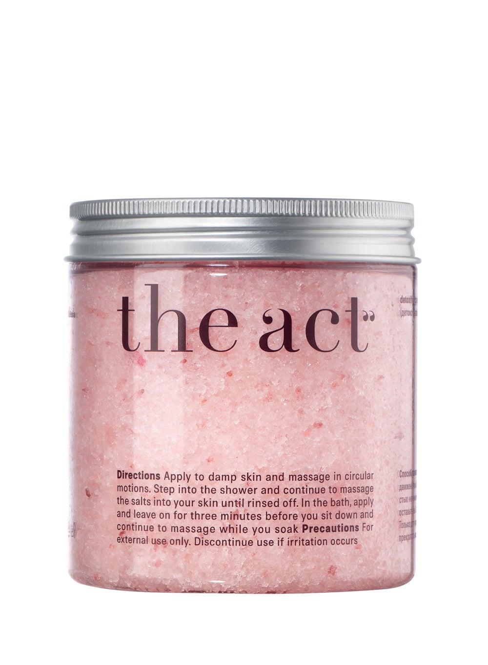 The Act Detoxifying Leg Scrub | Soothing Bath Soak - Image 1