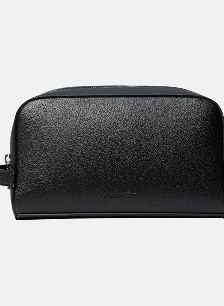 CALVIN KLEIN Men's Zip Through Premium Toiletry Organizer - Image 1