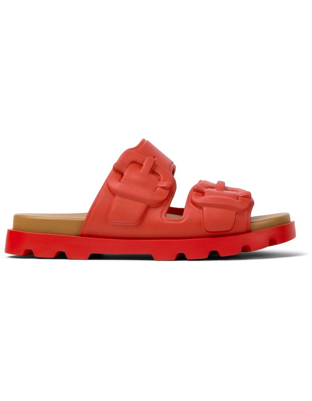 Brutus 1986 Icon: Urban Red Men's Flat Sandals - Image 1