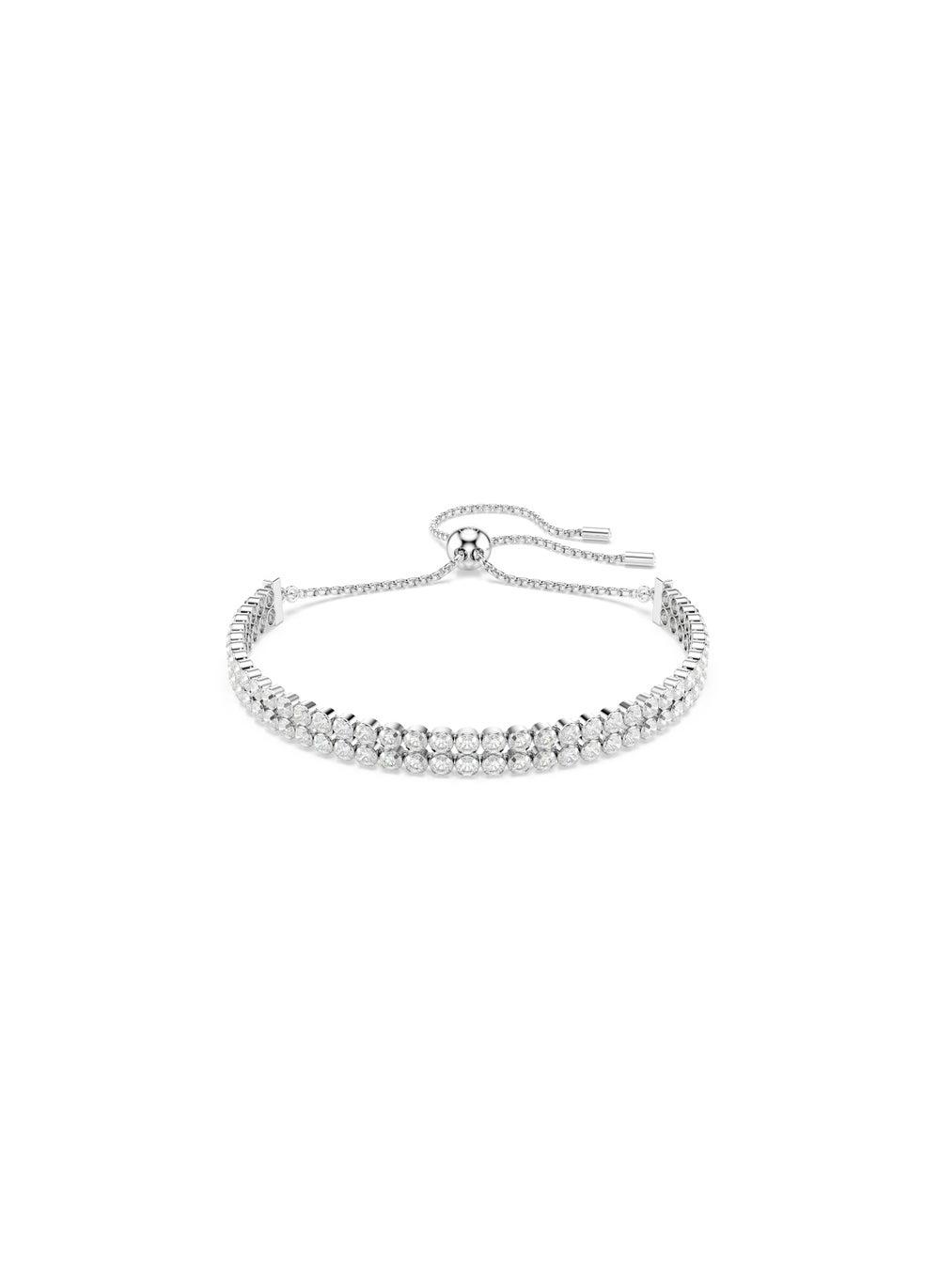 SWAROVSKI Re Matrix: Dual-Strand Zirconia Bracelet for Women - Image 1