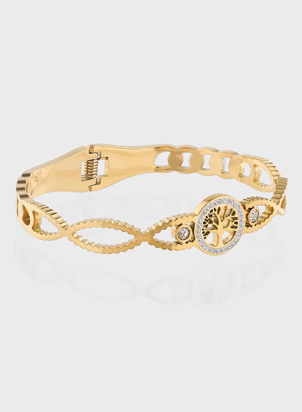 Staurtz Tree of Life Elegant Women's Linked Bracelet - Image 1