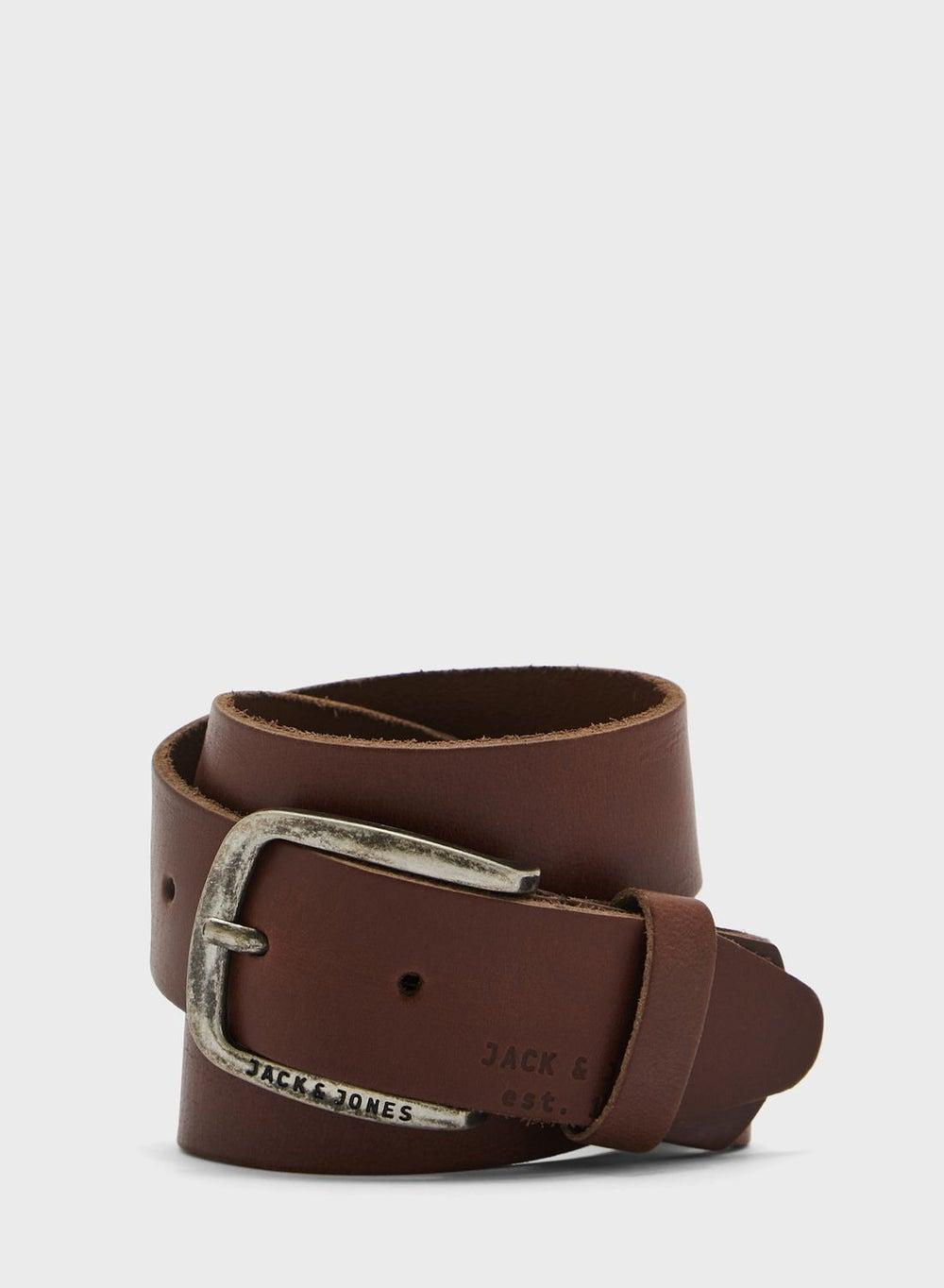 JACPAUL Premium Leather Belt by JACK & JONES - Image 1