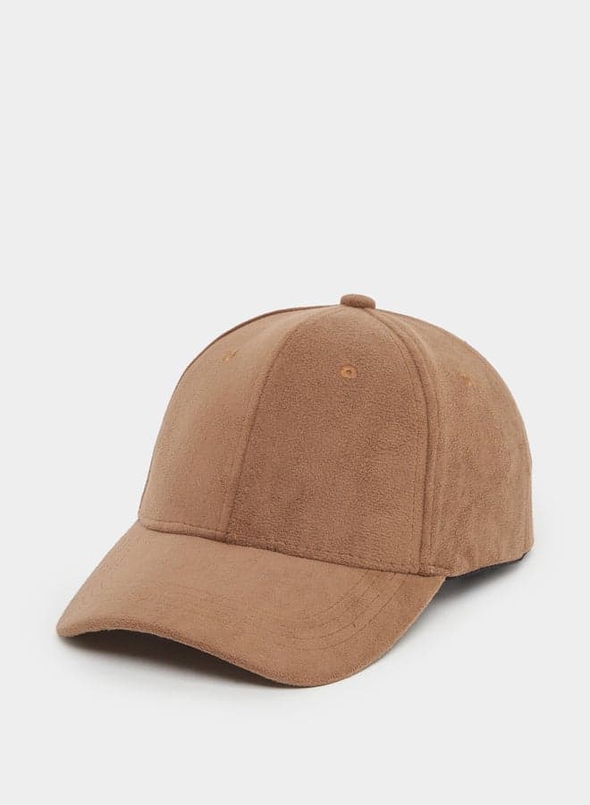 Styli Suede Women's Baseball Cap - Chic Sports Accessory - Image 1