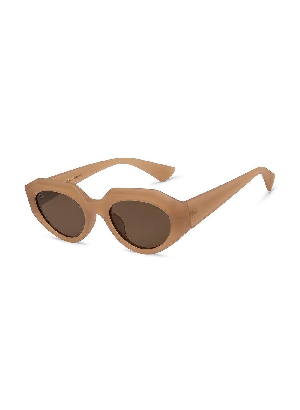 VINCENT CHASE VC S16144 Polarized Hexagon Sunglasses for Women - Image 1
