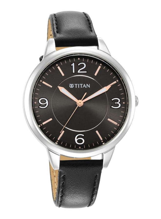 TITAN 2617SL04 Elegance Leather Analog Watch for Women - Image 1
