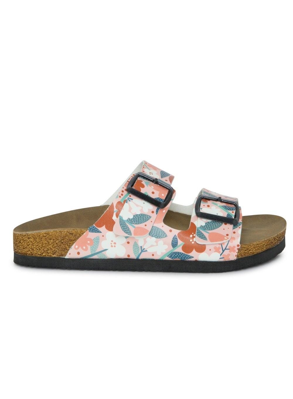 Barcelona-Inspired Pink Garden Slides - Style & Comfort - Image 1