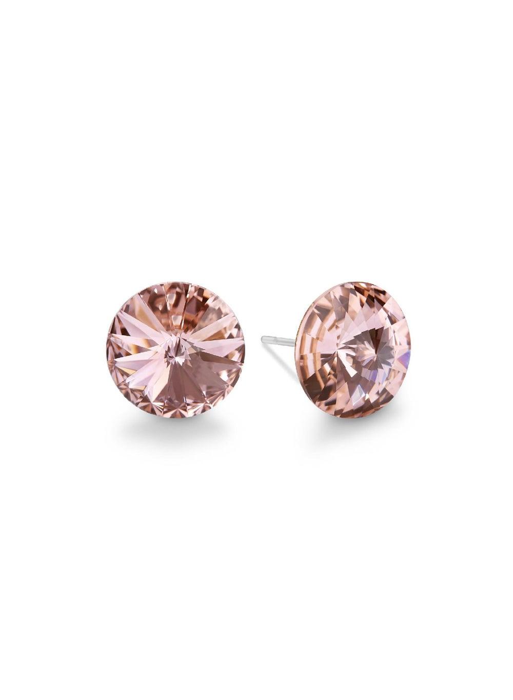 Seona ELLA Vintage Rose Crystal Studs – Elegance Redefined - Image 1