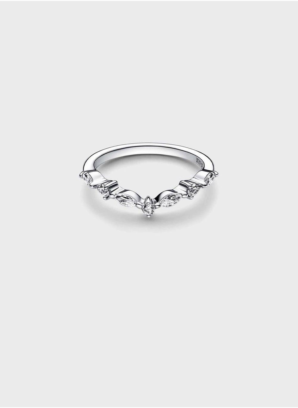 PANDORA Timeless Wish Alternating Sparkle Ring - Image 1