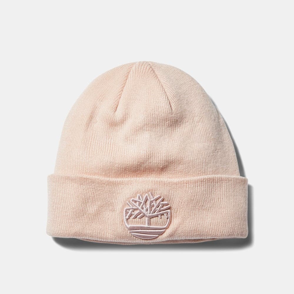 Timberland Tonal 3D Embroidery Beanie - Classic Men's Style - Image 1