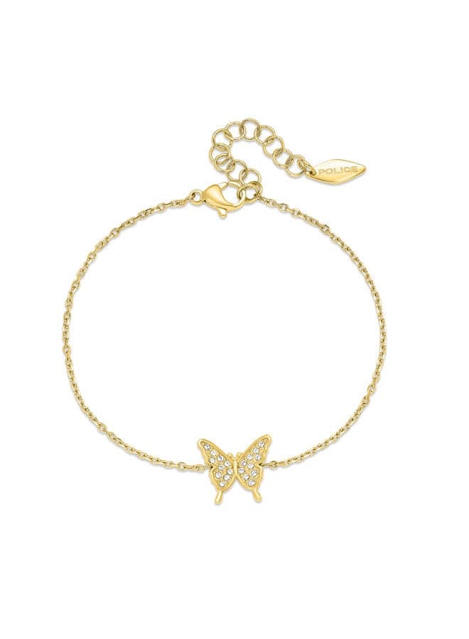POLICE Spirit Crystal Butterfly Charm Bracelet for Women - Image 1