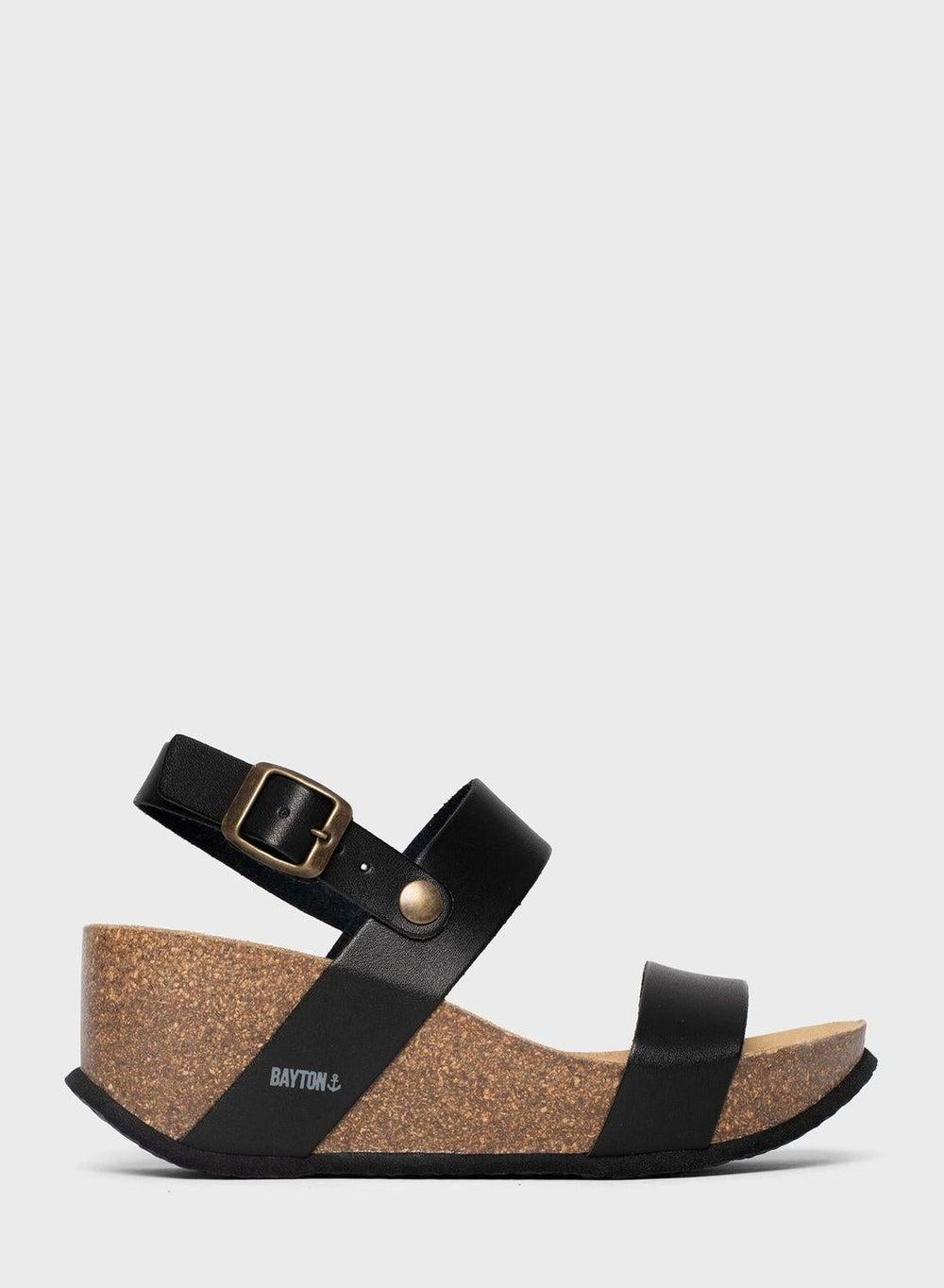 Selene Multi Strap Elegant Wedge Sandals - Image 1