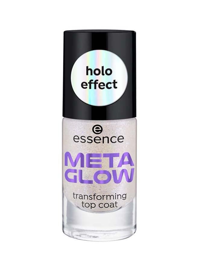 Meta Glow Silver-Blue Duochrome Top Coat - Image 1